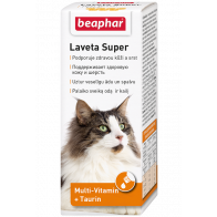 Beaphar Laveta super Витамины для кошек для шерсти 50мл