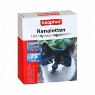 Beaphar Renaletten Витамины для профилактики МКБ для кошек 75таб
