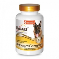 Unitabs "Brewers Complex" витамины для крупных собак с пивными дрожжами 100таб  