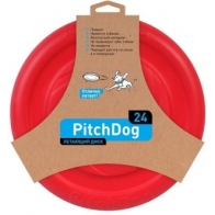 Pitch Dog Летающий диск 24см, красный