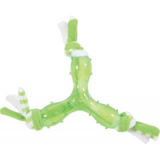 Zolux Игрушка для собак Звезда с веревками, термопластичная резина 26см