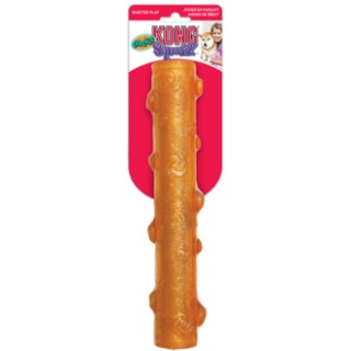 Kong Игрушка для собак Squezz Crackle хрустящая палочка большая 27см