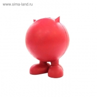 JW Игрушка для собак Мяч на ножках с рожками, каучук, маленькая	