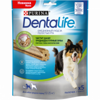 ПроПлан Dentalife Лакомство для собак средних пород для поддержания здоровья полости рта 115г	