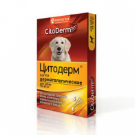 Цитодерм Капли дерматологические для собак 10-30кг 4 пипетки