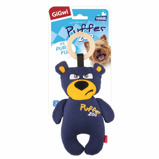 GiGwi Игрушка для собак Медведь с пищалкой 