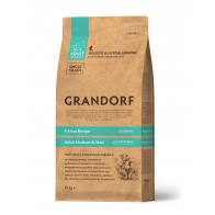 GRANDORF сухой корм для взрослых собак всех пород, 4 мяса с пробиотиками