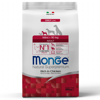 Monge Dog Speciality Line сухой корм для взрослых собак мелких пород из курицы