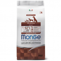Monge Dog Speciality Line сухой корм для взрослых собак всех пород, ягненок и рис