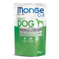 Monge Dog Grill влажный корм для собак с ягненком, 100 г 
