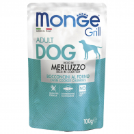 Monge Dog Grill влажный корм для собак с треской, 100 г