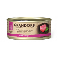GRANDORF консервы для взрослых кошек, филе тунца, 70 г