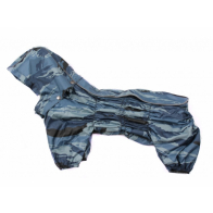 Дождевик "Дутик" для собак малых пород Zooavtoritet, синий, унисекс, размер М