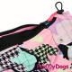 Дождевик для собак мелких пород ForMyDogs, черно-розовый, для девочек, размер 10/XS