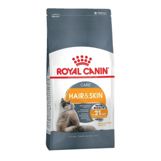 ROYAL CANIN Hair & Skin Care сухой корм для взрослых кошек для здоровья кожи и шерсти, 400г