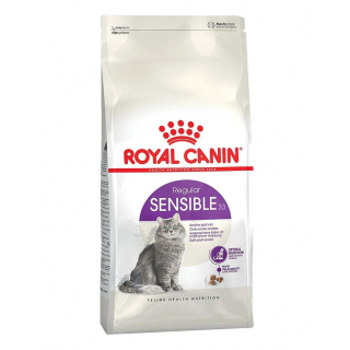 ROYAL CANIN Sensible 33 сухой корм для взрослых кошек с чувствительным пищеварением, 400 г