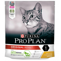 Pro Plan Original Adult сухой корм для домашних кошек с курицей, 400 г