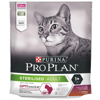Pro Plan Sterilised сухой корм для стерилизованных кошек, утка и печень