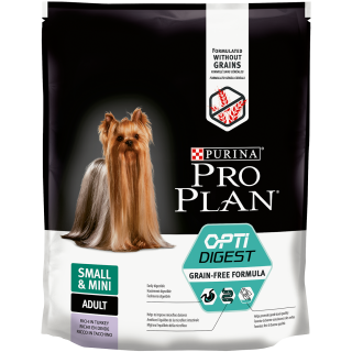 Pro Plan Optidigest сухой корм для собак мелких пород с чувствительным пищеварением, с индейкой, 700 г