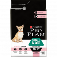 Pro Plan Optiderma сухой корм для собак мелких и карликовых пород с чувствительной кожей, с лососем, 700 г 