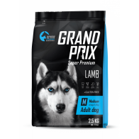 Grand Prix Medium Adult сухой корм для взрослых собак средних пород, с ягненком, 2,5 кг
