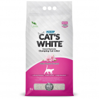 Cat's White Baby Powder комкующийся наполнитель для кошачьих туалетов, 10 л