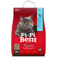 Pi-Pi-Bent Классик. Комкующийся наполнитель для кошачьих туалетов, 10 кг
