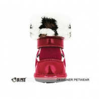 Зимние ботинки "Лео" для собак IsPet, красные 