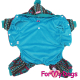 Утепленный костюм "Сканди" для собак малых и средних пород, черно-голубой, унисекс, размер 18