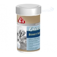 8in1 Excel Brewers Yeast Пивные дрожжи для кошек и собак, 140 таб