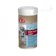 8in1 Excel Multi Vitamin Adult Мультивитамины для взрослых собак, 70 таб